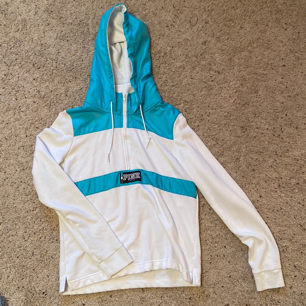 Half zip up hoodie. Size medium